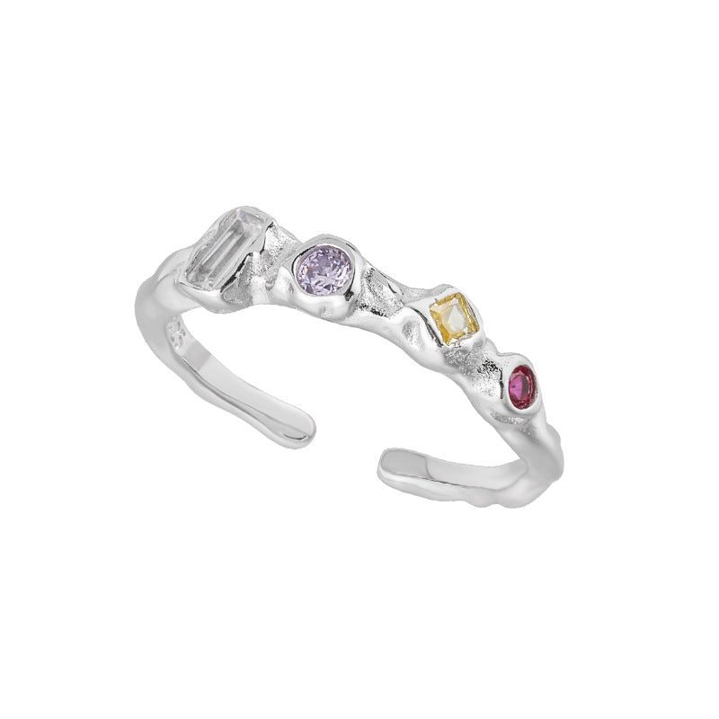 Color Zircon Ring