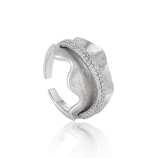 Irregular Full Diamond Ring