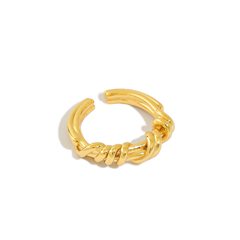 Winding Texture Ring