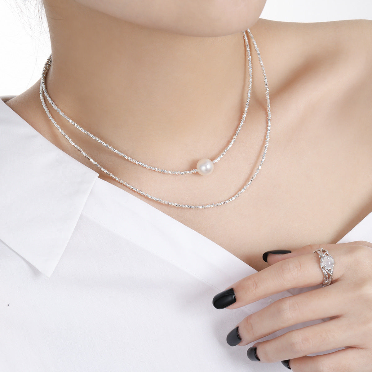 Pearl Clavicle Chain