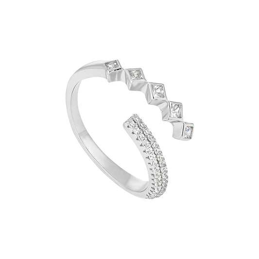 Diamond Silver Ring