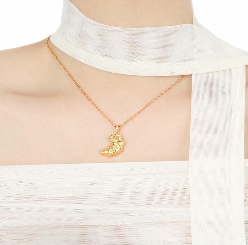 Croissant Necklace