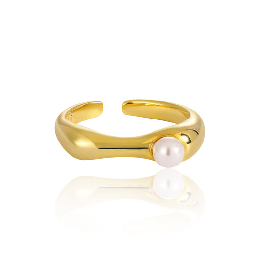 Single Pearl Ring